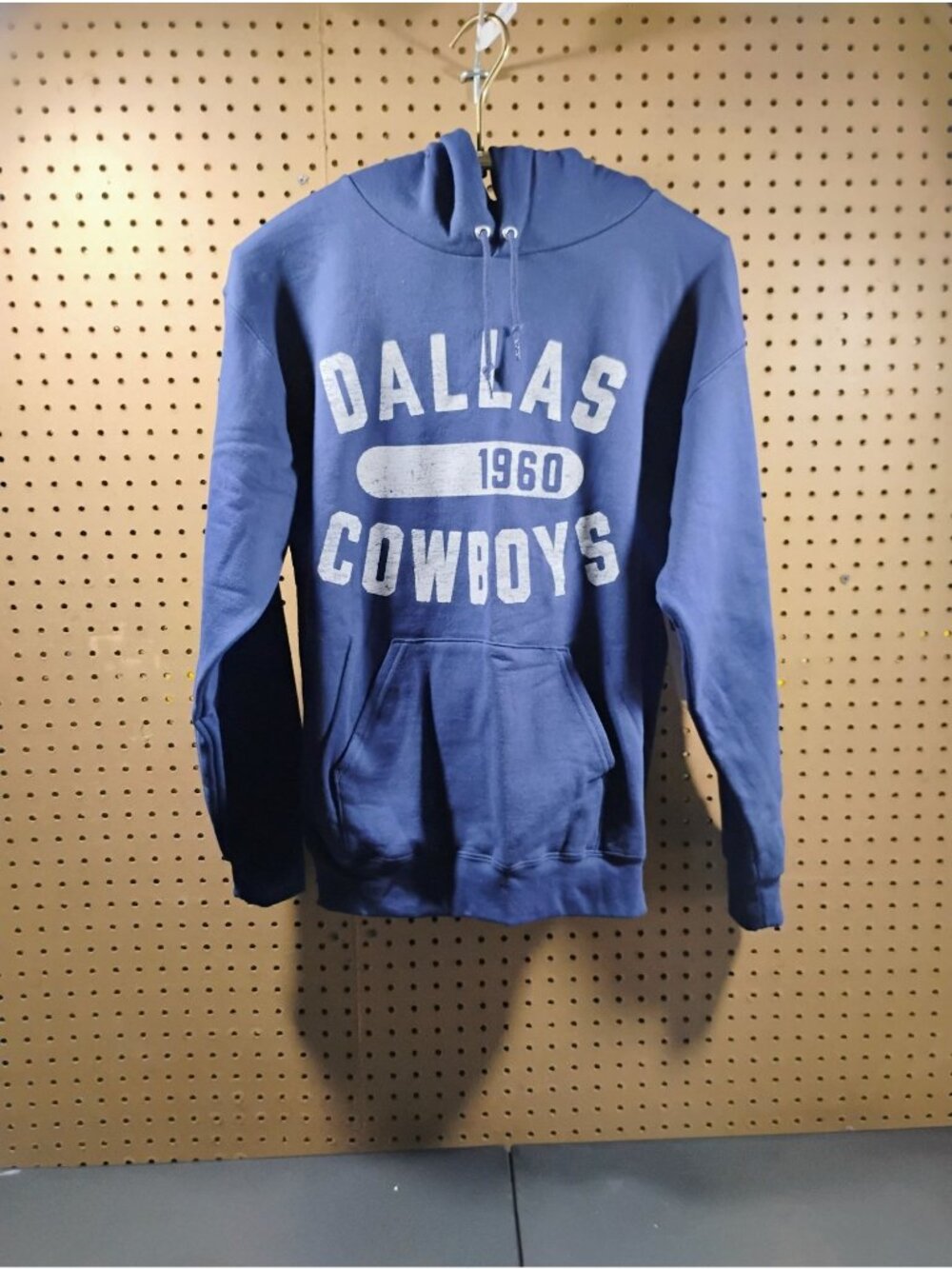 Dallas Cowboys Hoodie Champion Navy M NFL Team Apparel Logo